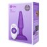 b-Vibe trio - 3-motorig anal vibrator (lila)