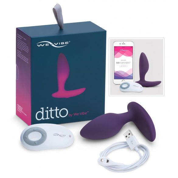 We-Vibe Ditto - uppladdningsbar anal vibrator (lila)