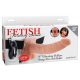 Fetisch Strap-on 9 - Justerbar Vibrator (naturlig)