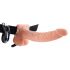 Fetisch Strap-on 9 - Justerbar Vibrator (naturlig)