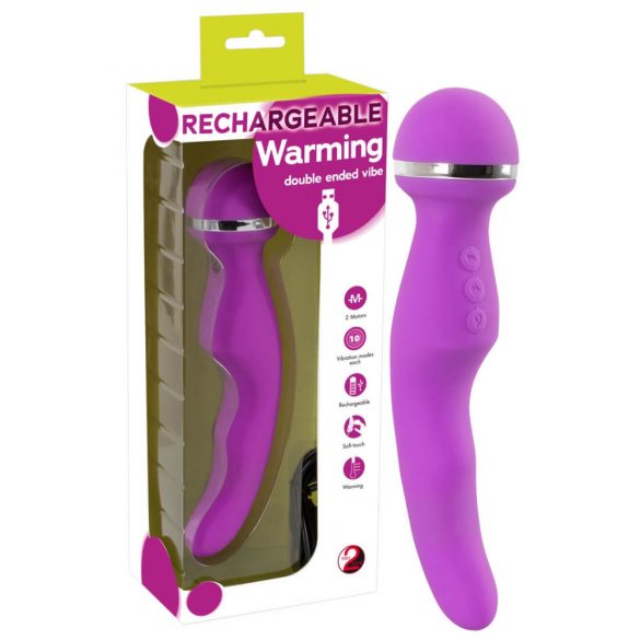 You2Toys - Värmande - Uppladdningsbar vibrator (rosa)