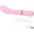 Pillow Talk Sassy - uppladdningsbar G-punktsvibrator (rosa)