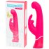 Happyrabbit G-punkt - vattentät och uppladdningsbar vibrator med klitorisstimulans (rosa)