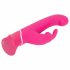 Happyrabbit G-punkt - vattentät och uppladdningsbar vibrator med klitorisstimulans (rosa)