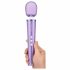 Le Wand Petite - exklusiv, uppladdningsbar massagevibrator (lila)