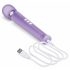 Le Wand Petite - exklusiv, uppladdningsbar massagevibrator (lila)