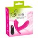 SMILE Trosa - återuppladdningsbar, radiostyrd strap-on vibrator (rosa)