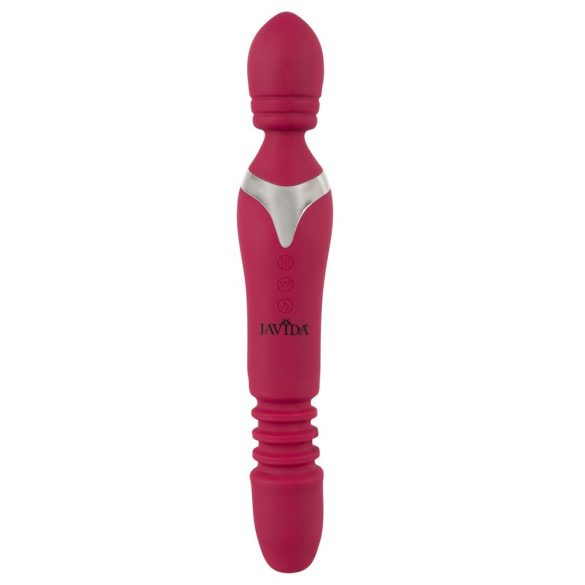 Javida Thrusting - 3-i-1 massager vibrator (röd)