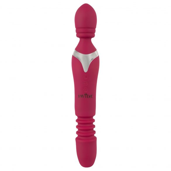 Javida Thrusting - 3-i-1 massager vibrator (röd)