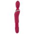 Javida Thrusting - 3-i-1 massager vibrator (röd)