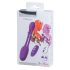 BeauMents Flexxio - uppladdningsbar, radiostyrd parvibrator med 2 motorer (lila)