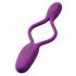 BeauMents Flexxio - uppladdningsbar, radiostyrd parvibrator med 2 motorer (lila)