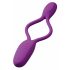 BeauMents Flexxio - uppladdningsbar, radiostyrd parvibrator med 2 motorer (lila)