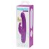 Happyrabbit Realistisk Slim - uppladdningsbar kanin-vibrator (lila)