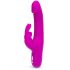 Happyrabbit Realistisk Slim - uppladdningsbar kanin-vibrator (lila)