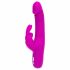 Happyrabbit Realistisk Slim - uppladdningsbar kanin-vibrator (lila)