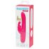 Happyrabbit Curve Slim - vattentät, uppladdningsbar rabbitvibrator (rosa)