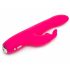 Happyrabbit Curve Slim - vattentät, uppladdningsbar rabbitvibrator (rosa)