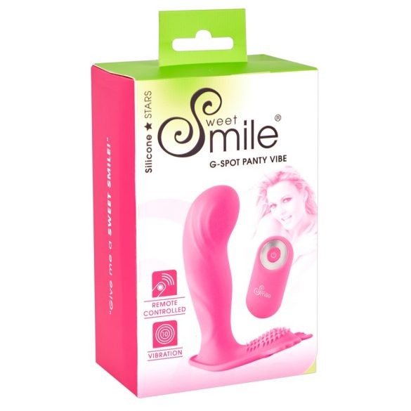 SMILE G-Punkt Trosa - laddningsbar, radiostyrd vibrator (rosa)