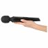 You2Toys Power Wand - uppladdningsbar masserande vibrator (svart)