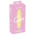 Cuties Mini Yellow - Uppladdningsbar, Silikon Dildovibrator (Gul)