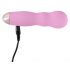 Cuties Mini Ros - uppladdningsbar, vågig vibrator (rosa)