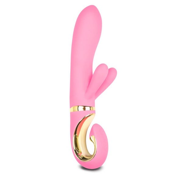 G-Vibe GRabbit - återuppladdningsbar G-punkt vibrator, 3 motorer (rosa)