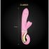 G-Vibe GRabbit - återuppladdningsbar G-punkt vibrator, 3 motorer (rosa)