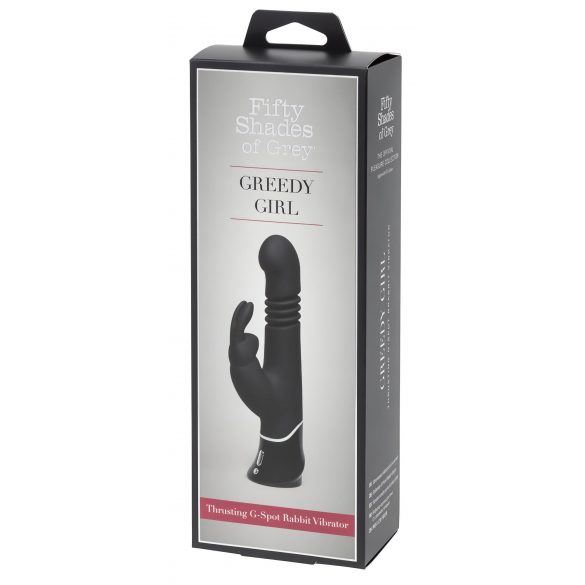 Femtio nyanser av grått Greedy Girl - vibrator (svart)