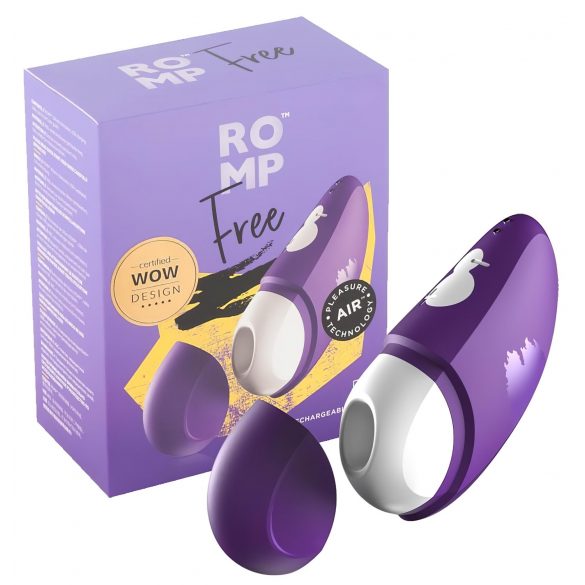 ROMP Free - vattentät luftvibrator (lila)