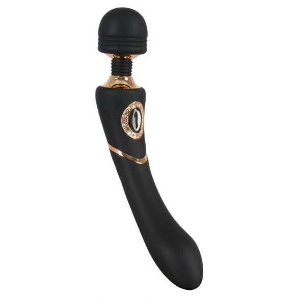 Cleopatra Wand - batteridriven, vattentätt massagevibrator (svart)