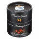 Plaisirs Secrets Red Wood - massageljus (80ml)