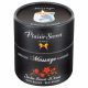 Plaisirs Secrets Red Wood - massageljus (80ml)