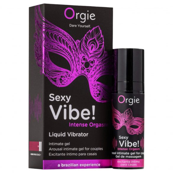 Orgie Sexy Vibe Orgasm - unisex flytande vibrator (15 ml)