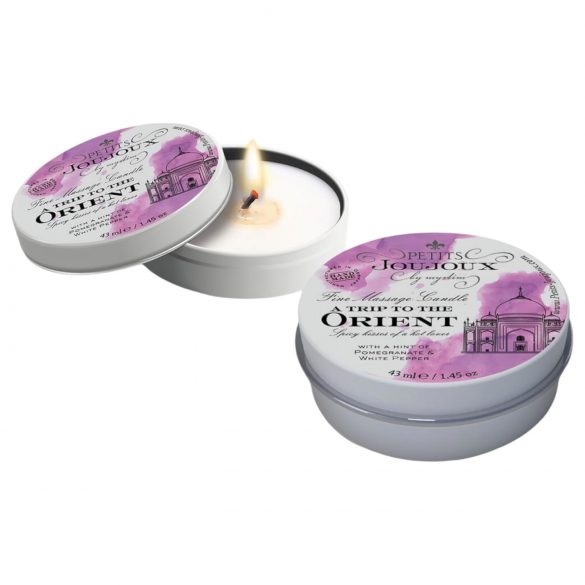 Petits Joujoux Orient - Massageljus 43ml - Granatäpple-vitpeppar