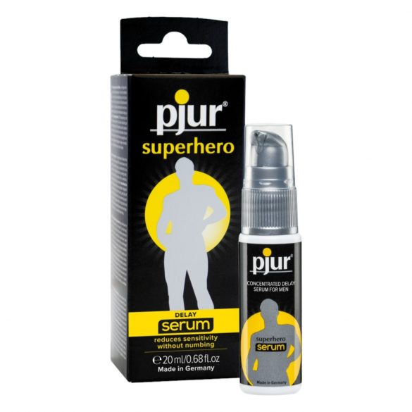 pjur Superhero - koncentrerad fördröjningsserum (20 ml)