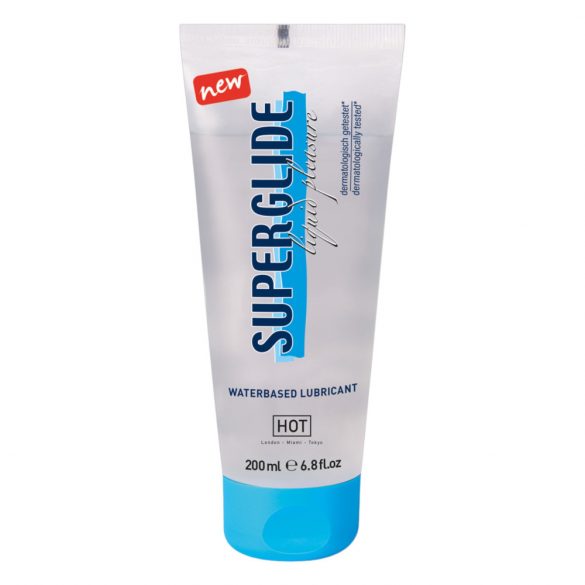 HOT Superglide - vattenbaserat glidmedel (200ml)