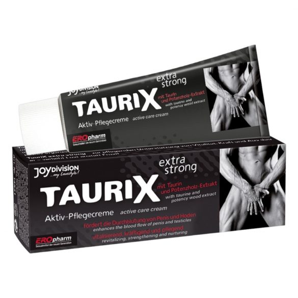 Här har du den förenklade översättningen:

TauriX peniscreme (40ml)