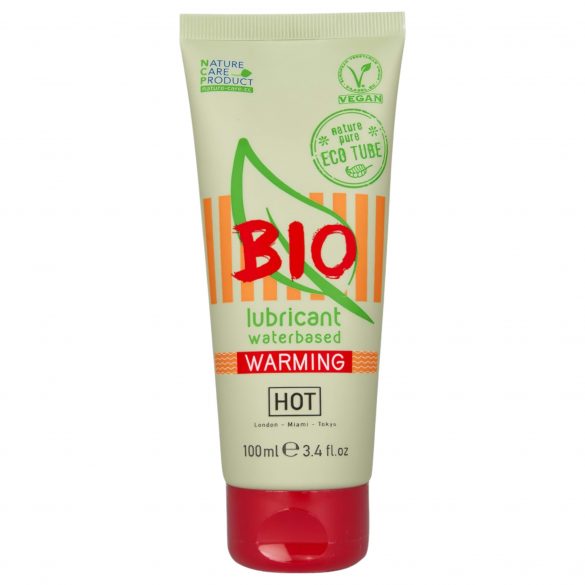 HOT BIO Warming - värmande vegansk vattenbaserad glidmedel (100 ml)