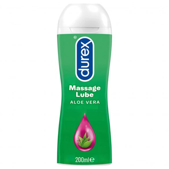 Durex Play 2-i-1 massageolja - Aloe Vera (200ml)