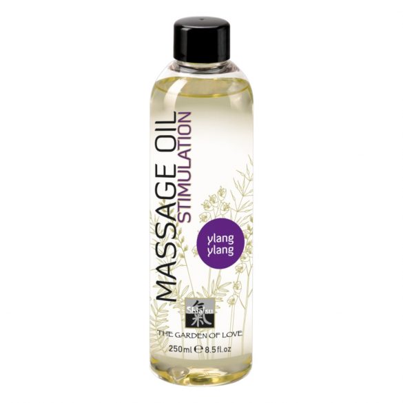 Het shiatsu-singel massageolja - ylang-ylang (250ml)