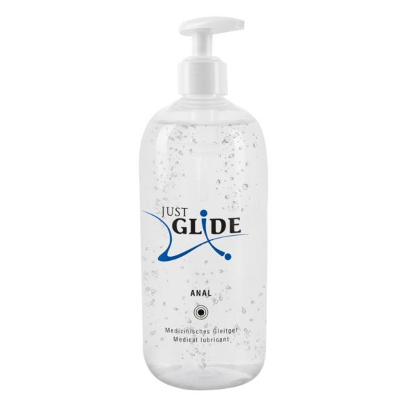 Just Glide Anal - vattenbaserat analsmörjmedel (500 ml)