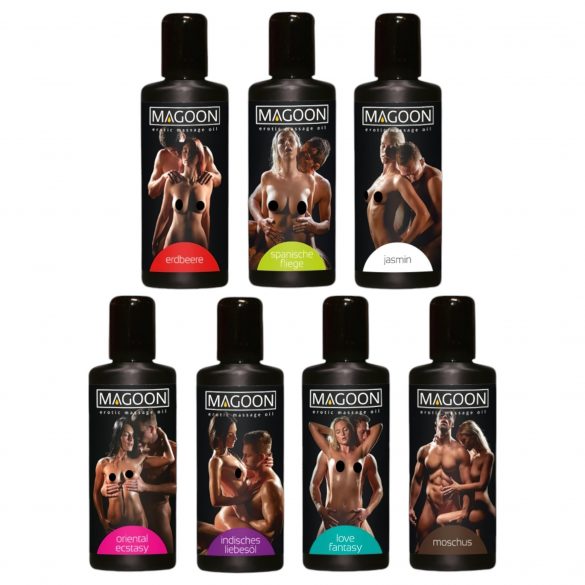 Magoon massageoljor i set (6st*100ml)