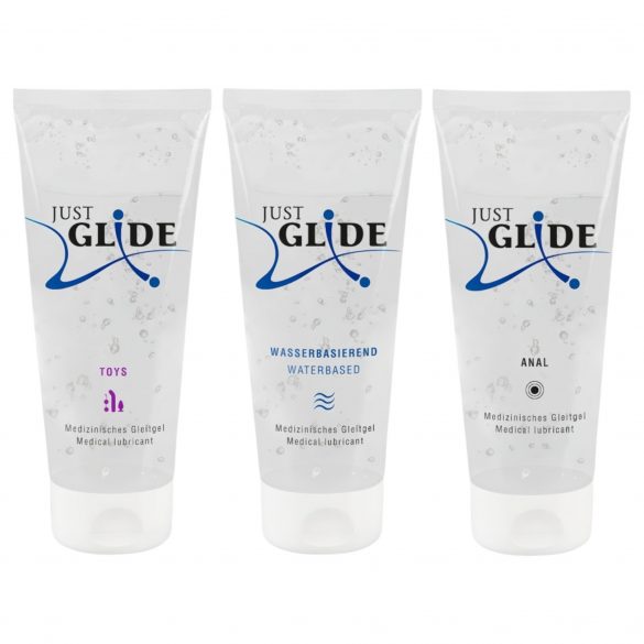 Just Glide glidmedel set (3x200ml)