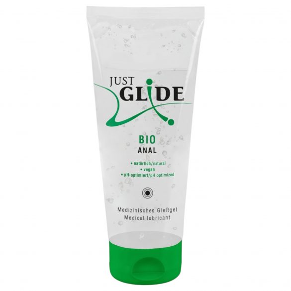 Just Glide Bio ANAL - vattenbaserat veganskt glidmedel (200ml)