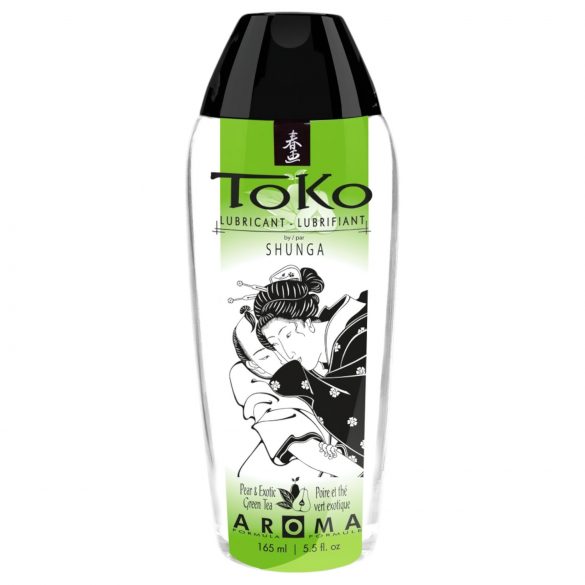 Shunga Toko - vattenbaserat glidmedel - päron grönt te (165ml)