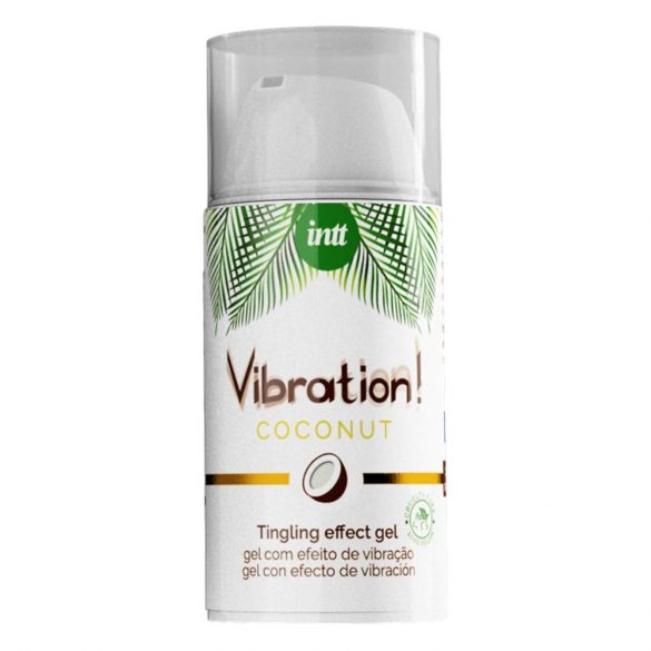 Intt Vibration! - flytande vibrator - kokos (15ml)