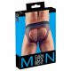 Svenjoyment - öppen jockstrap (svart-röd) - M