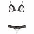 Abierta Fina - Seductive Extravagance - Bra Set  - L