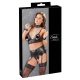 Cottelli Bondage - spetsunderkläder set (4 delar) - XL